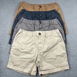 Chubbies Shorts Lot Of 4 Men's Medium 5.5" Chino Stretch Preppy Casual